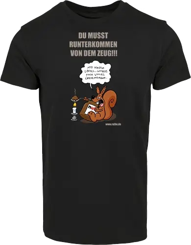 Ruthe - Nutella Eichhorn - Ruthe, Ralph Ruthe, comic, eichhörnchen, Nuss Nugat Creme, sucht - Hausmarke Shirt
