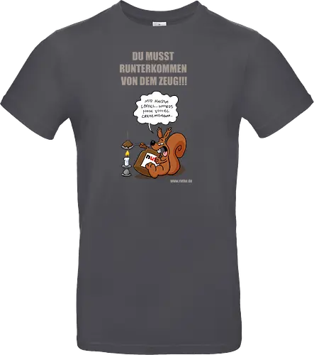 Ruthe - Nutella Eichhorn - Ruthe, Ralph Ruthe, comic, eichhörnchen, Nuss Nugat Creme, sucht - Standard T-Shirt