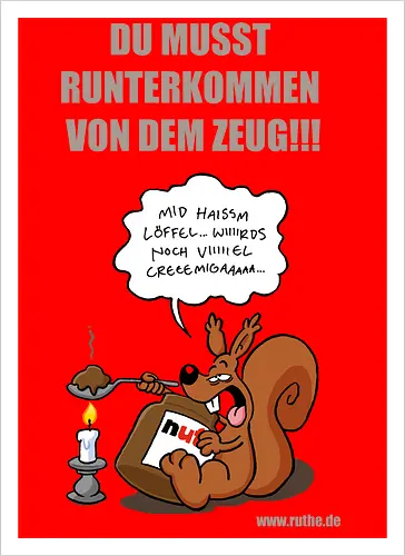 Ruthe - Nutella Eichhorn