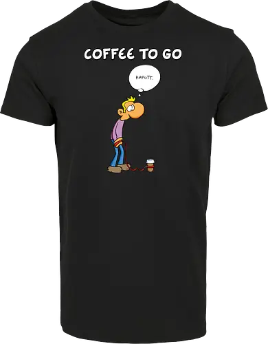 Ruthe - Coffee To Go - Ruthe, Ralph Ruthe, comic, coffee, to go, kaffee, Coffee TOGO - Hausmarke Shirt