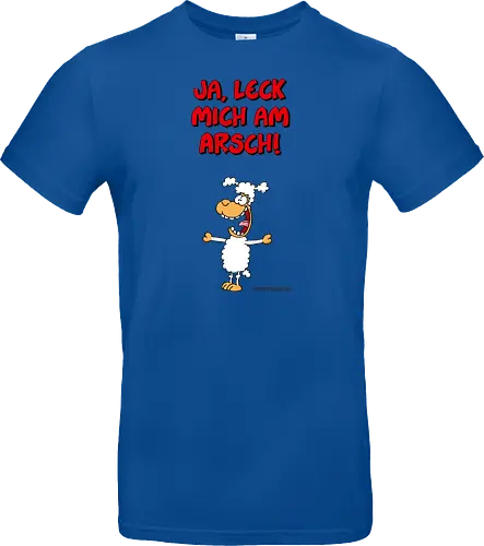 Ruthe - Schaf - Ruthe, Ralph Ruthe, comic, schaf, Ja Leck mich am Arsch, Leck mich am Arsch - Standard T-Shirt
