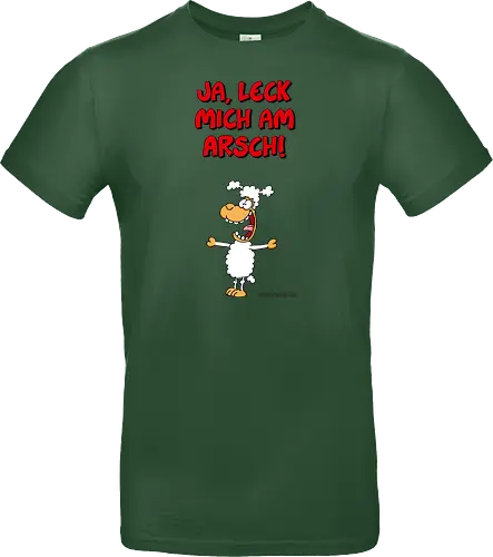 Ruthe - Schaf - Ruthe, Ralph Ruthe, comic, schaf, Ja Leck mich am Arsch, Leck mich am Arsch - Standard T-Shirt