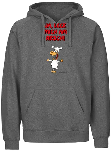 Ruthe - Schaf - Ruthe, Ralph Ruthe, comic, schaf, Ja Leck mich am Arsch, Leck mich am Arsch - Fairtrade Hoodie