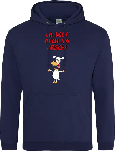 Ruthe - Schaf - Ruthe, Ralph Ruthe, comic, schaf, Ja Leck mich am Arsch, Leck mich am Arsch - Standard Hoodie