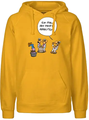 Ruthe - Profis - Ruthe, Ralph Ruthe, comic, mafia, Zement, Profis - Fairtrade Hoodie