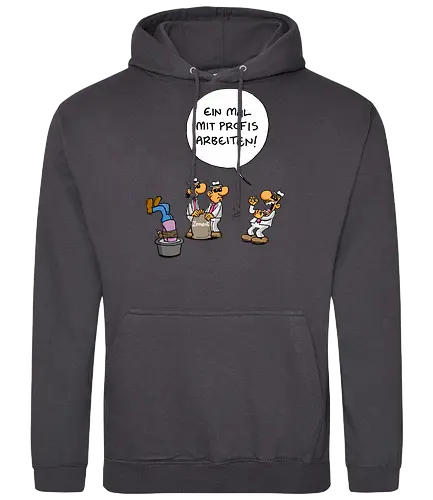 Ruthe - Profis - Ruthe, Ralph Ruthe, comic, mafia, Zement, Profis - Standard Hoodie