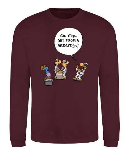 Ruthe - Profis - Ruthe, Ralph Ruthe, comic, mafia, Zement, Profis - Sweatshirt