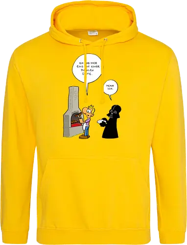 Ruthe - Dunkle Seite - Ruthe, Ralph Ruthe, comic, Dunkle Seite der Wurst, wurst, mashup, Dunkle Seite, dark lord - Standard Hoodie