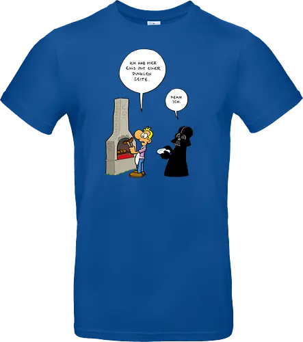 Ruthe - Dunkle Seite - Ruthe, Ralph Ruthe, comic, Dunkle Seite der Wurst, wurst, mashup, Dunkle Seite, dark lord - Standard T-Shirt