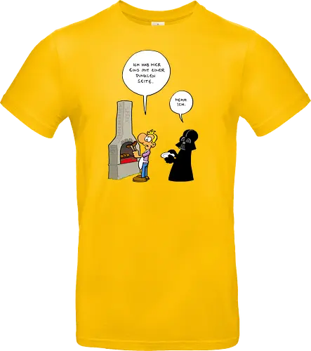 Ruthe - Dunkle Seite - Ruthe, Ralph Ruthe, comic, Dunkle Seite der Wurst, wurst, mashup, Dunkle Seite, dark lord - Standard T-Shirt