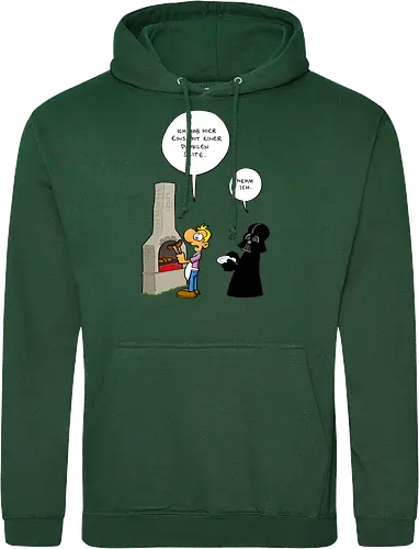 Ruthe - Dunkle Seite - Ruthe, Ralph Ruthe, comic, Dunkle Seite der Wurst, wurst, mashup, Dunkle Seite, dark lord - Standard Hoodie