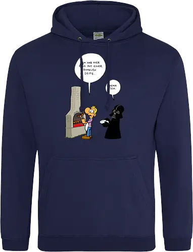 Ruthe - Dunkle Seite - Ruthe, Ralph Ruthe, comic, Dunkle Seite der Wurst, wurst, mashup, Dunkle Seite, dark lord - Standard Hoodie