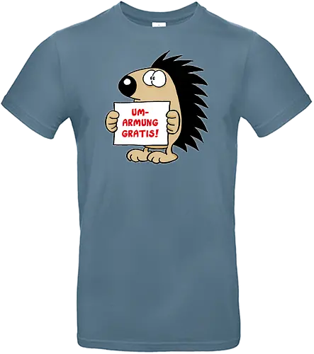 Ruthe - Gratisumarmung - Ruthe, Ralph Ruthe, comic, igel, hug, Gratisumarmung, umarmung - Standard T-Shirt