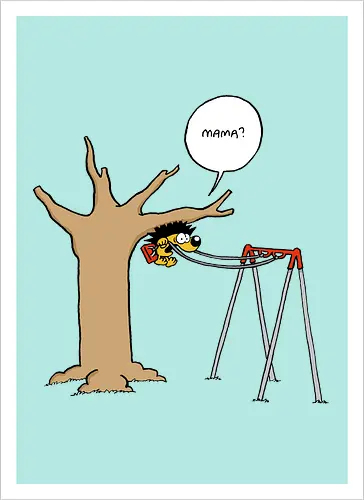 Ruthe - Igelschaukel