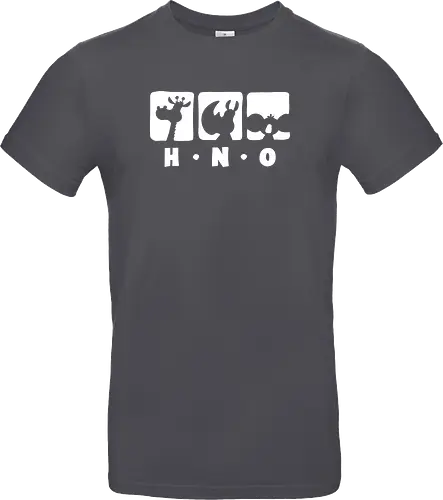 Ruthe - HNO - Ruthe, Ralph Ruthe, comic, HNO, Hals Nasen Ohrenarzt, koala, giraffe, nashorn - Standard T-Shirt