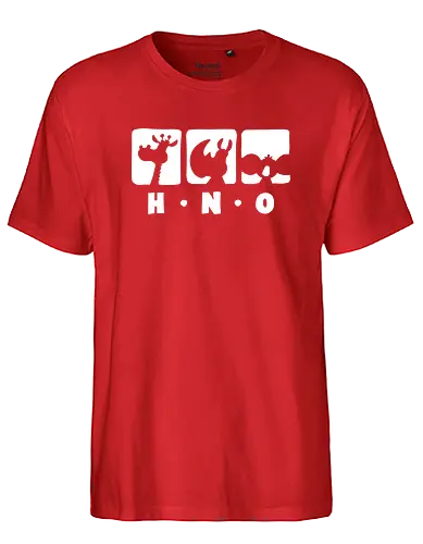 Ruthe - HNO - Ruthe, Ralph Ruthe, comic, HNO, Hals Nasen Ohrenarzt, koala, giraffe, nashorn - Fairtrade T-Shirt