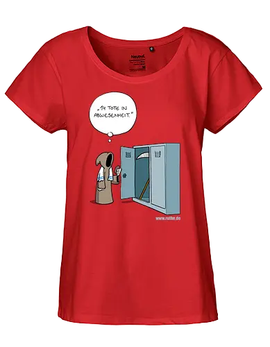 Ruthe - Tod Anrufe - Ruthe, Ralph Ruthe, tod, Anruf in Abwesenheit - Fairtrade Girl Shirt