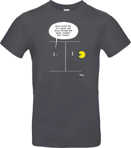 Ruthe - Pong - Ruthe, Ralph Ruthe, comic, Pong, mashup, Retrogaming - Standard T-Shirt
