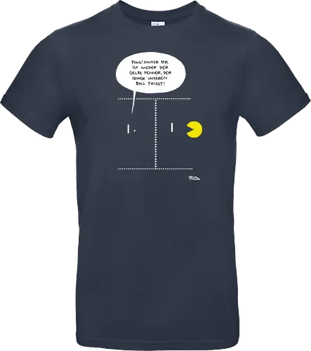 Ruthe - Pong - Ruthe, Ralph Ruthe, comic, Pong, mashup, Retrogaming - Standard T-Shirt