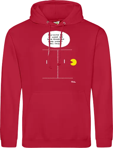 Ruthe - Pong - Ruthe, Ralph Ruthe, comic, Pong, mashup, Retrogaming - Standard Hoodie