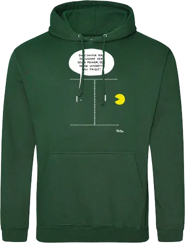 Ruthe - Pong - Ruthe, Ralph Ruthe, comic, Pong, mashup, Retrogaming - Standard Hoodie