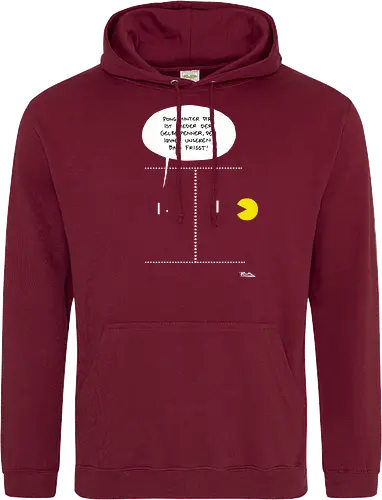 Ruthe - Pong - Ruthe, Ralph Ruthe, comic, Pong, mashup, Retrogaming - Standard Hoodie