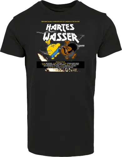 Ruthe - Hartes Wasser Tour - Ruthe, Ralph Ruthe, comic, Hartes Wasser, metal, band, musik, fisch - Hausmarke Shirt