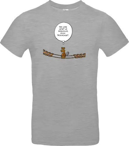 Ruthe - Biberbrücke - Ruthe, Ralph Ruthe, comics, biber, Brücke - Standard T-Shirt
