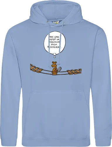 Ruthe - Biberbrücke - Ruthe, Ralph Ruthe, comics, biber, Brücke - Standard Hoodie