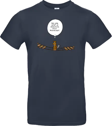Ruthe - Biberbrücke - Ruthe, Ralph Ruthe, comics, biber, Brücke - Standard T-Shirt
