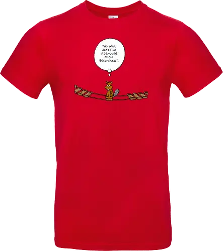 Ruthe - Biberbrücke - Ruthe, Ralph Ruthe, comics, biber, Brücke - Standard T-Shirt