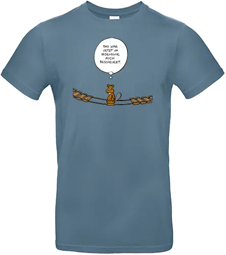 Ruthe - Biberbrücke - Ruthe, Ralph Ruthe, comics, biber, Brücke - Standard T-Shirt