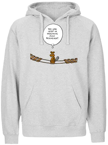 Ruthe - Biberbrücke - Ruthe, Ralph Ruthe, comics, biber, Brücke - Fairtrade Hoodie