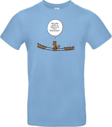 Ruthe - Biberbrücke - Ruthe, Ralph Ruthe, comics, biber, Brücke - Standard T-Shirt