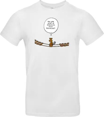 Ruthe - Biberbrücke - Ruthe, Ralph Ruthe, comics, biber, Brücke - Standard T-Shirt