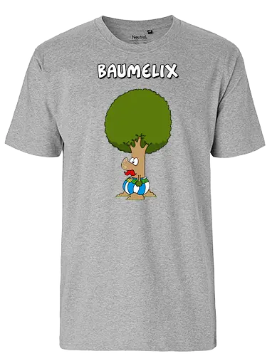 Ruthe - Baumelix - Ruthe, Ralph Ruthe, comic, baum, Gallier, mashup - Fairtrade T-Shirt