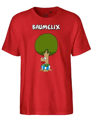 Ruthe - Baumelix - Ruthe, Ralph Ruthe, comic, baum, Gallier, mashup - Fairtrade T-Shirt