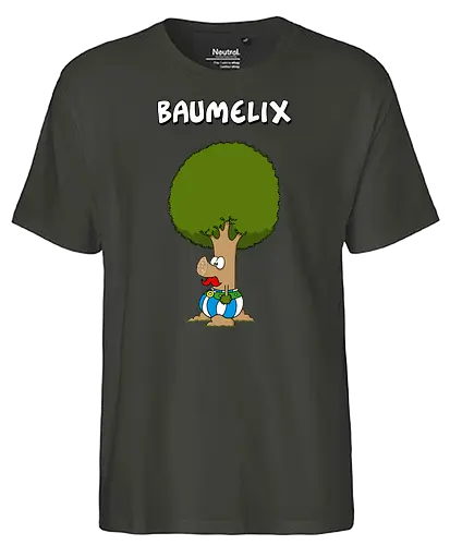Ruthe - Baumelix - Ruthe, Ralph Ruthe, comic, baum, Gallier, mashup - Fairtrade T-Shirt