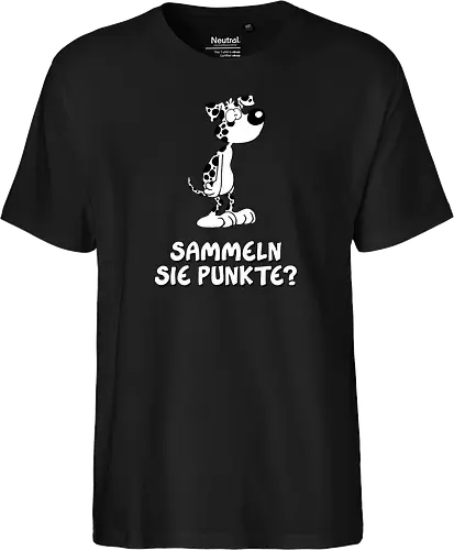 Ruthe - Punkte - Ruthe, Ralph Ruthe, comic, Dalmatiner, Punkte, Sammelpunkte - Fairtrade T-Shirt