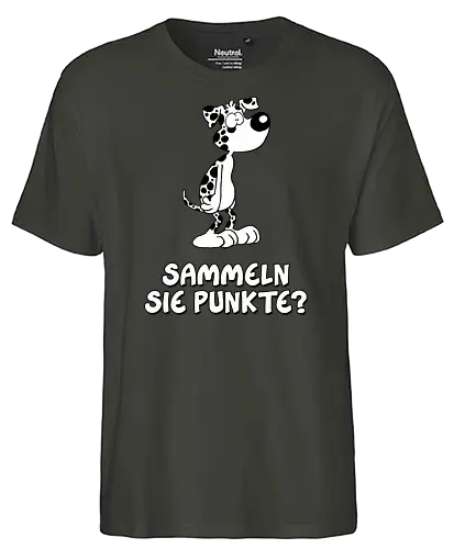 Ruthe - Punkte - Ruthe, Ralph Ruthe, comic, Dalmatiner, Punkte, Sammelpunkte - Fairtrade T-Shirt