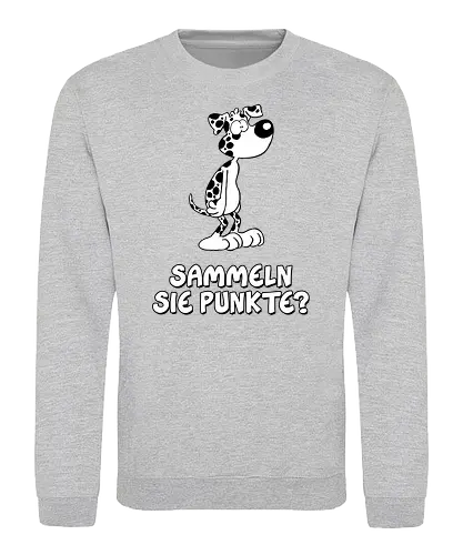 Ruthe - Punkte - Ruthe, Ralph Ruthe, comic, Dalmatiner, Punkte, Sammelpunkte - Sweatshirt