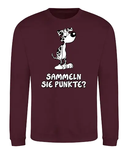 Ruthe - Punkte - Ruthe, Ralph Ruthe, comic, Dalmatiner, Punkte, Sammelpunkte - Sweatshirt
