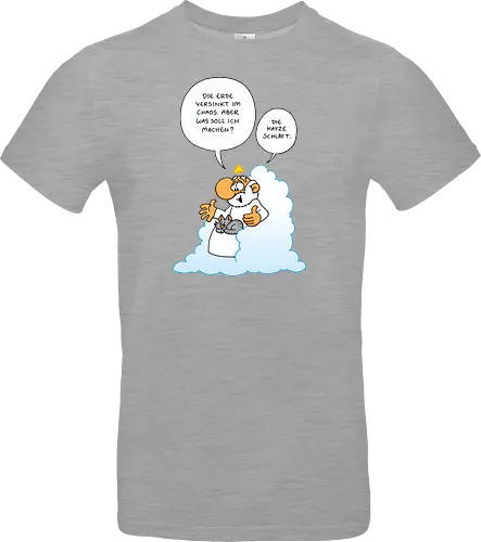 Ruthe - Gottkatze - Ruthe, Ralph Ruthe, katze, gott, comic, Gottkatze - Standard T-Shirt