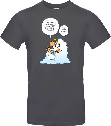 Ruthe - Gottkatze - Ruthe, Ralph Ruthe, katze, gott, comic, Gottkatze - Standard T-Shirt