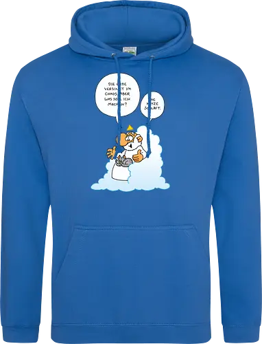 Ruthe - Gottkatze - Ruthe, Ralph Ruthe, katze, gott, comic, Gottkatze - Standard Hoodie