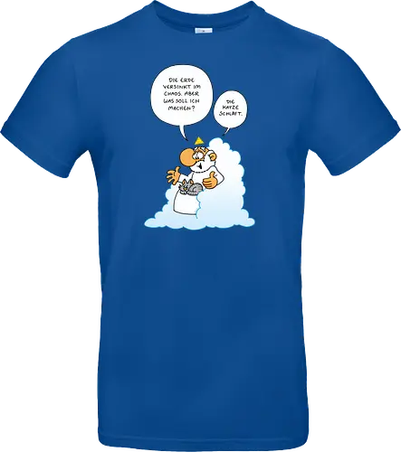 Ruthe - Gottkatze - Ruthe, Ralph Ruthe, katze, gott, comic, Gottkatze - Standard T-Shirt
