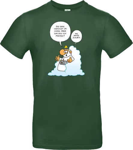 Ruthe - Gottkatze - Ruthe, Ralph Ruthe, katze, gott, comic, Gottkatze - Standard T-Shirt