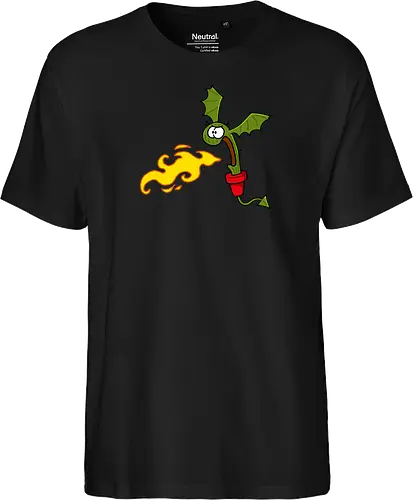 Ruthe - Kaktusdrache - Ruthe, Ralph Ruthe, comic, kaktus, drache, Kaktusdrache - Fairtrade T-Shirt
