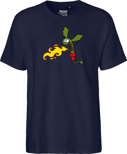 Ruthe - Kaktusdrache - Ruthe, Ralph Ruthe, comic, kaktus, drache, Kaktusdrache - Fairtrade T-Shirt