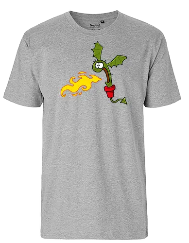 Ruthe - Kaktusdrache - Ruthe, Ralph Ruthe, comic, kaktus, drache, Kaktusdrache - Fairtrade T-Shirt